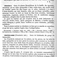 0102 - Page 98 - Urbanya (Eaux minérales d') [A. Rotureau] / Urceola [G. Planchon] (bibliographie) / Urcéolaire [Ed. Lefèvre] / Urcéolaires [F. Henneguy]