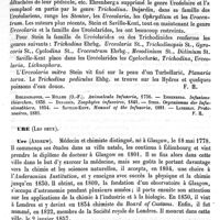 0103 - Page 99 - Urcéolaires [F. Henneguy] (bibliographie) / Ure (Les deux) [L. Hahn]