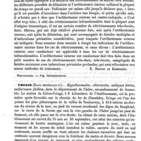 0364 - Page 360 - Uréthrotomie [Ernest Desnos, E. Kirmisson] (bibliographie) / Uriage (Eaux minérales d') [A. Rotureau]