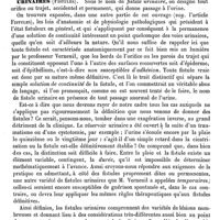 0421 - Page 417 - Urinaires (Voies). Pathologie [Eug. Rochard] / Urinaires (Fistules) [Eugène Monod]