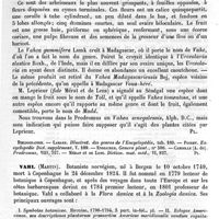 0317 - Page 313 - Vaginisme [Henri Leroux] (bibliographie) / Vahea [G. Planchon] / Vahl (Martin) [L. Hahn] / Vaillant (Sébastien) [L. Hahn]