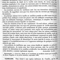 0414 - Page 410 - Vanillisme [Alexandre Layet] (bibliographie) / Vanillon [G. Planchon] / Vanneau [E. Oustalet]