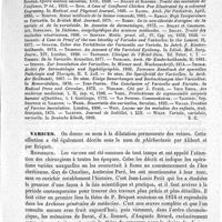 0431 - Page 427 - Varicelle [E. Chambard] (bibliographie) / Varices [Eugène Rochard]