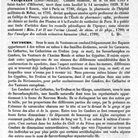 0635 - Page 631 - Vaume (Jean-Sébastien) [L. Hahn] (bibliographie) / Vauquelin (Louis-Nicolas) [L. Hahn] / Vautours [E. Oustalet]
