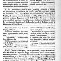 0009 - Page 5 - Haguenot (Henri) / Hahn (Sigismond) / Hahn (Jean-Godefroy de)