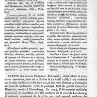 0427 - Page 429 - Lentilius (Rosinus) / Lentin (Lebrecht Frédéric Benjamin)