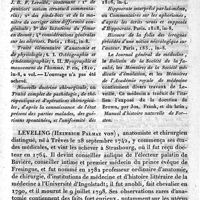 0445 - Page 447 - Leveillé (Jean Baptiste François) / Leveling (Heinrich Palmaz von)