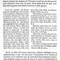 0544 - Page 546 - Mauriceau (François) / May ou Mai (François Antoine)