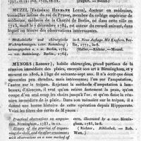 0624 - Page 626 - Muys (Wier Guillaume) / Muzel (Frédéric Hermann Louis) / Mynors (Robert) / Myrepsus (Nicolas)