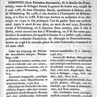 0751 - Page 753 - Porzio (Luc Antoine) / Posewitz (Jean Frédéric Sigismond)