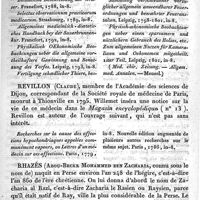 0798 - Page 800 - Reuss (Chrétien Frédéric) / Revillon (Claude) / Rhazès (Abou-Beckr Mohammed ben Zacharia, connu sous le nom de)