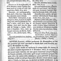 0813 - Page 815 - Riolan (Jean) / Rivière (Lazare)