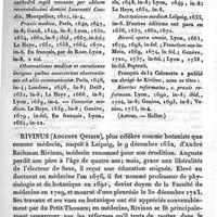 0814 - Page 816 - Rivière (Lazare) / Rivinus (Auguste Quirin)