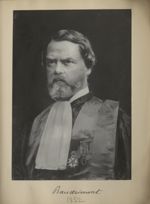 [Portrait de la salle des Actes] Baudrimont 1852 - Album de platinotypies. Tableaux de la salle des  [...]