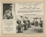 Docteur François Débat / Une salle des laboratoires de l'Inotyol - Revue annuelle illustrée des hôpi [...]