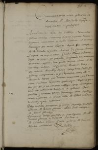 0007 - Page 3 - Commentarius rerum gestarum in decanatu M. Michaelis Seguyn, regii medici et professoris [1622-1623]