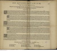 0001 - Page sans numérotation - An semen muliebre prolificum ?