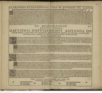 0001 - Page sans numérotation - [Dédicace] / An corpus temperatum saluberrimum ?