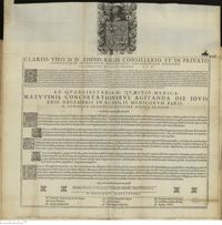 0001 - Page sans numérotation - [Dédicace] / An vitae terminus possit prorogari ?