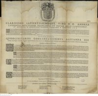 0001 - Page sans numérotation - [Dédicace] / An adusque λειωοθυμιαν mittendus sanguis ?