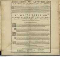 0001 - Page sans numérotation - [Dédicace] / An ex habitu & functionibus aestimanda temperies ?