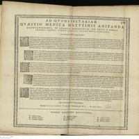0001 - Page sans numérotation - An variolis & morbillis utraque evacuatio ?