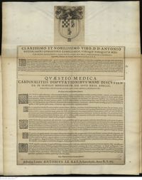 0001 - Page sans numérotation - [Dédicace] / An aliqua excretio antè septimum salutaris ?