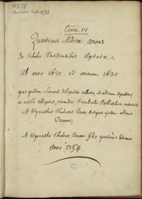 0001 - Page sans numérotation - [Page de titre] Quaestiones Medicae Omnes In Scholis Parisiensibus Agitatae, ab anno 1620, ad annum 1630