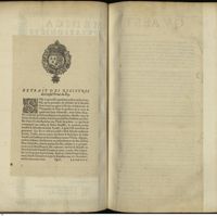 0001 - Page sans numérotation - Extrait des registres du Conseil Privé du Roy.