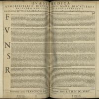 0002 - Page sans numérotation - An Calidis naturis qualiumcunque Metallicarum aquarum potus insalubris ?
