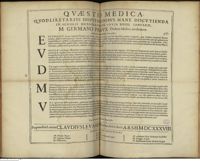 0001 - Page sans numérotation - An ad variolas in cutem evocandas, Venae- sectio ?