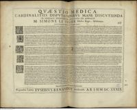 0001 - Page sans numérotation - Licet-ne citra sanitatis dispendium bis in die piscibus satiari ?