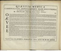 0001 - Page sans numérotation - An diebus Aestatis ferventissimis vinum glacie diluere innoxium ?