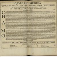 0001 - Page sans numérotation - An in curatione luis Venerae Balneum ?