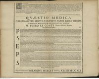 0001 - Page sans numérotation - Est-ne pulchritudo sanitatis effectus ?