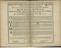 0001 - Page sans numérotation - An Apoplexiae, etiam pituitosae, venae sectio ?