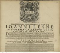 0001 - Page sans numérotation - [Dédicace] / Estne totus Homo à Natura morbus ?