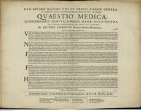 0001 - Page sans numérotation - An sitis, in rigore febrium, tepidae potu lenienda ?