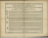 0001 - Page sans numérotation - An Modicus cibi, Medicus sibi ?