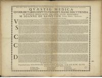 0001 - Page sans numérotation - An insalubriùs degunt Infantes alio quàm sanae Parentis lacte educati ?