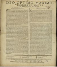 0001 - Page sans numérotation - An remedia narcotica refrigerando, somnum inducant ? / Apoplexiae venae jugularis sectio ?
