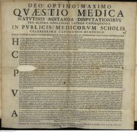 0001 - Page sans numérotation - Utrum in convulsione febrem excitare licea