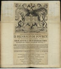 0001 - Page sans numérotation - [Dédicace] / Utrum notitia circulationis sanguinis sit necessaria Chirurgico ?