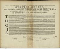 0001 - Page sans numérotation - An Gonorhoea virulentae superiorum venarum sectio.