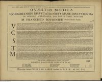 0001 - Page sans numérotation - An quae statim à Menstruâ purgatione concipiunt, citiùs pariunt ?