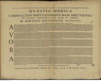 0001 - Page sans numérotation - An conglutinandis tenuim Intestinorum vulneribus parcissima Diaeta ?