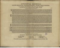 0001 - Page sans numérotation - An in sensuum externorum organis sola pars princeps sensum edit ?