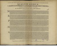 0001 - Page sans numérotation - Est-ne Melancholicis accomodata Parvae Pilae Exercitatio ?