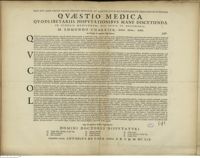 0001 - Page sans numérotation - An Parisini ab Aquilone Tussi obnoxii.