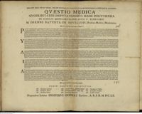 0001 - Page sans numérotation - Est-ne in hydrope mittendus sanguis ?